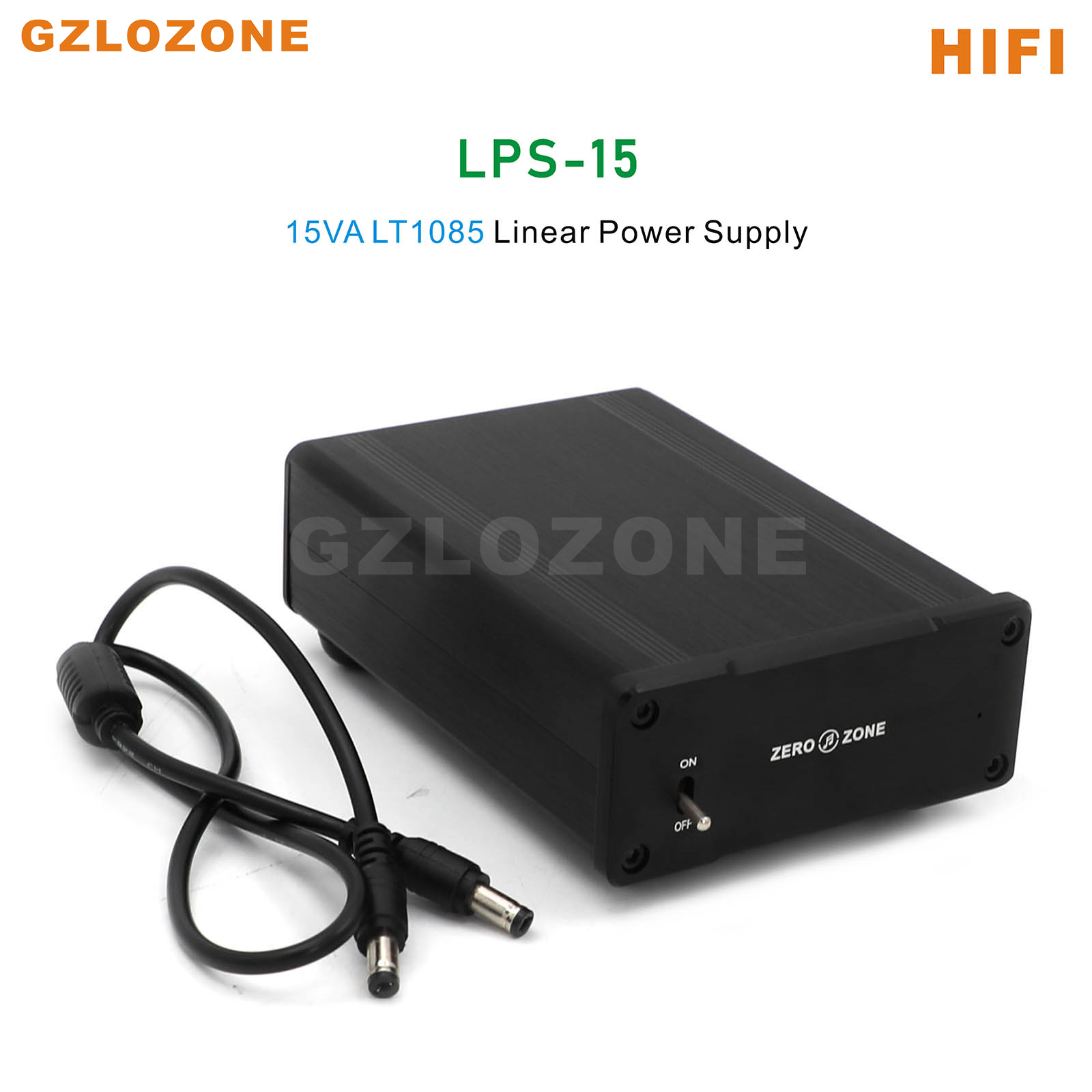 Dc Power Supply 12V - Zasilacz liniowy HIFI LPS-15W LT1085 LPS