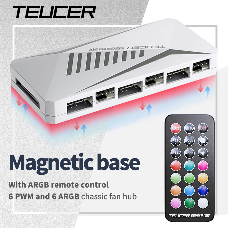 Pc Power Supply - TEUCER LP-6P ARGB Pilot zdalnego sterowania