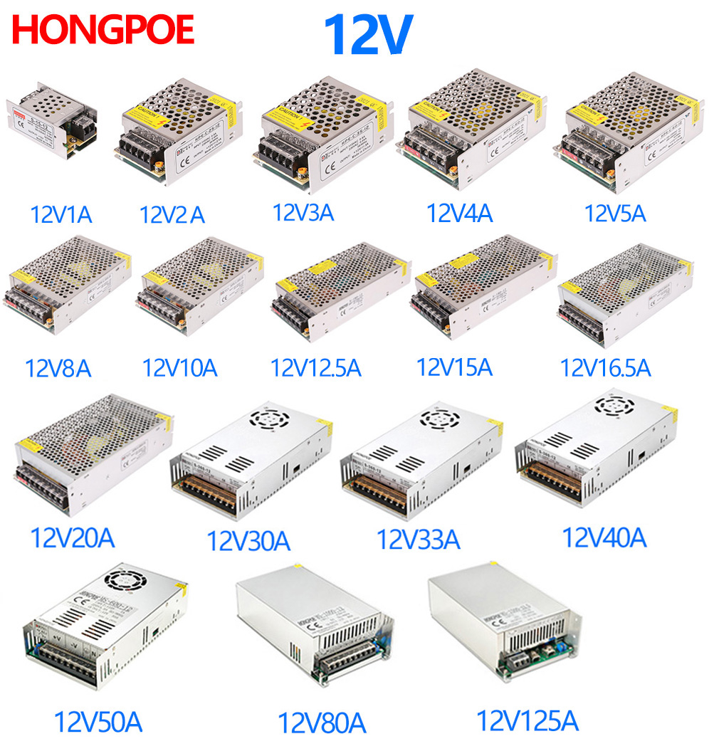 Smps Power Supply - Zasilacz 12V 1A 2A 3A 4A