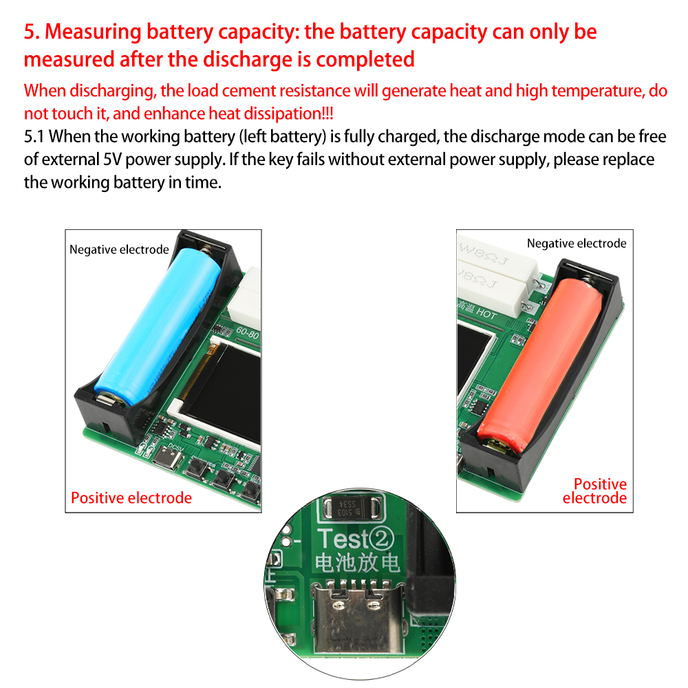 Tester pojemności baterii 2CH  – Power Supply Tester recenzja i cena