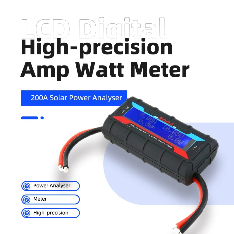 LCD 200A 60V Cyfrowy Bezprzewo – Power Supply Tester recenzja i cena