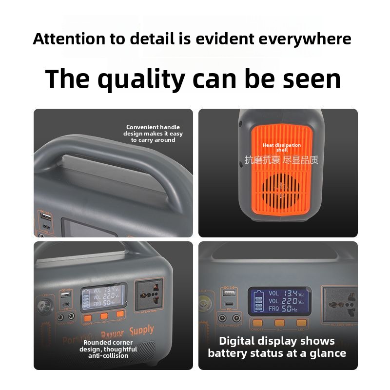 Przenośny akumulator 500W 220V – Power Supply 500W recenzja i cena