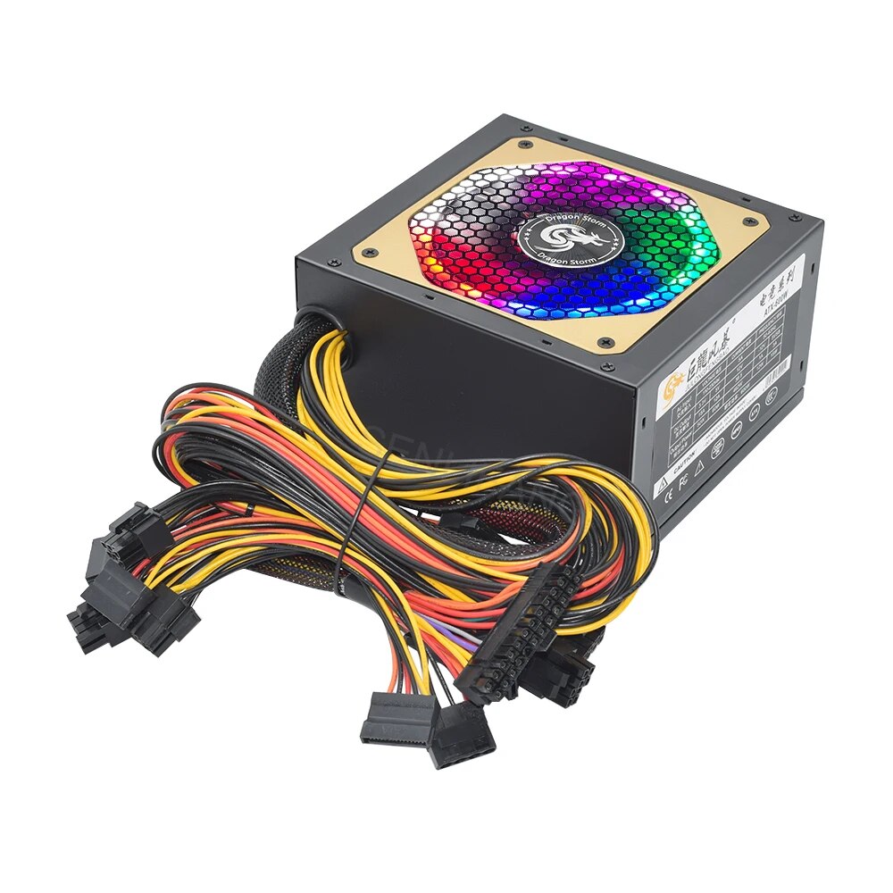 ATX 400W 600W 110-230V RGB 12V – Power Supply 650W recenzja i cena